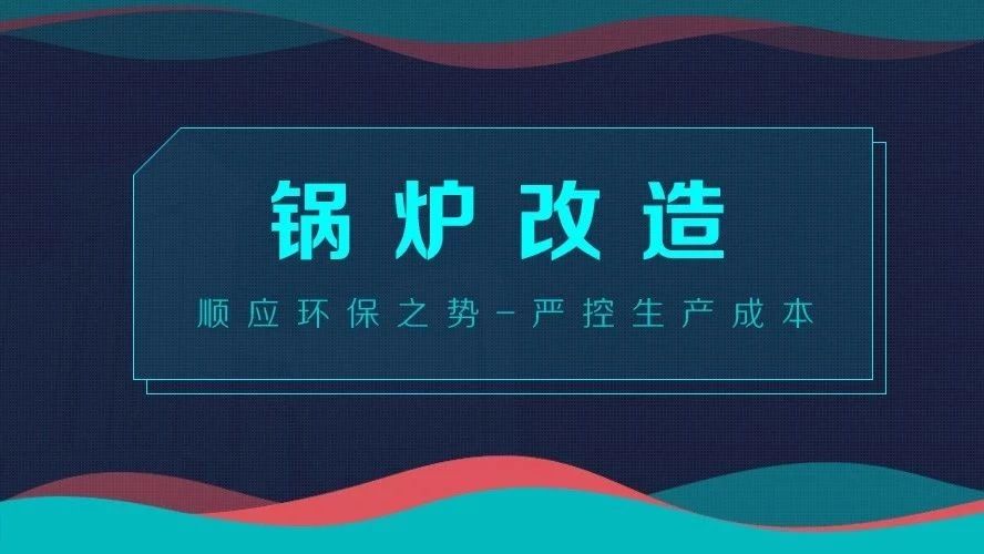 鍋爐改造——順應環保之勢，嚴控生產成本